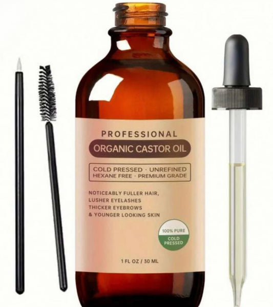 Organic Castor Oil (for eyebrow growth)